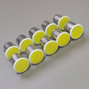 新作！全面発光COB BA15S LED 24V ホワイト 30個セット S25 平行ピン バスマーカー ナマズ デコトラ デコトラレトロ /b12