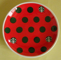 スターバックス　ホリデークリスマス　小皿　２種　スタバ_画像2