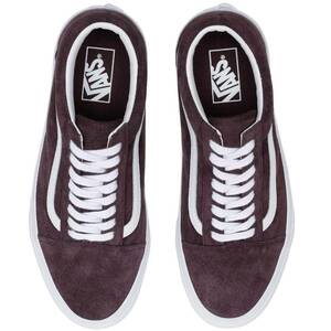 ■バンズ バンズ オールドスクール ピッグスエード ワイン/ホワイト 新品 29.0cm US11 VANS OLD SKOOL PIG SUEDE VN0A5JMIBEF