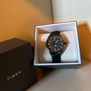  new goods unused goods TIMEX Timex water Berry men's wristwatch TW2R89100 all black 