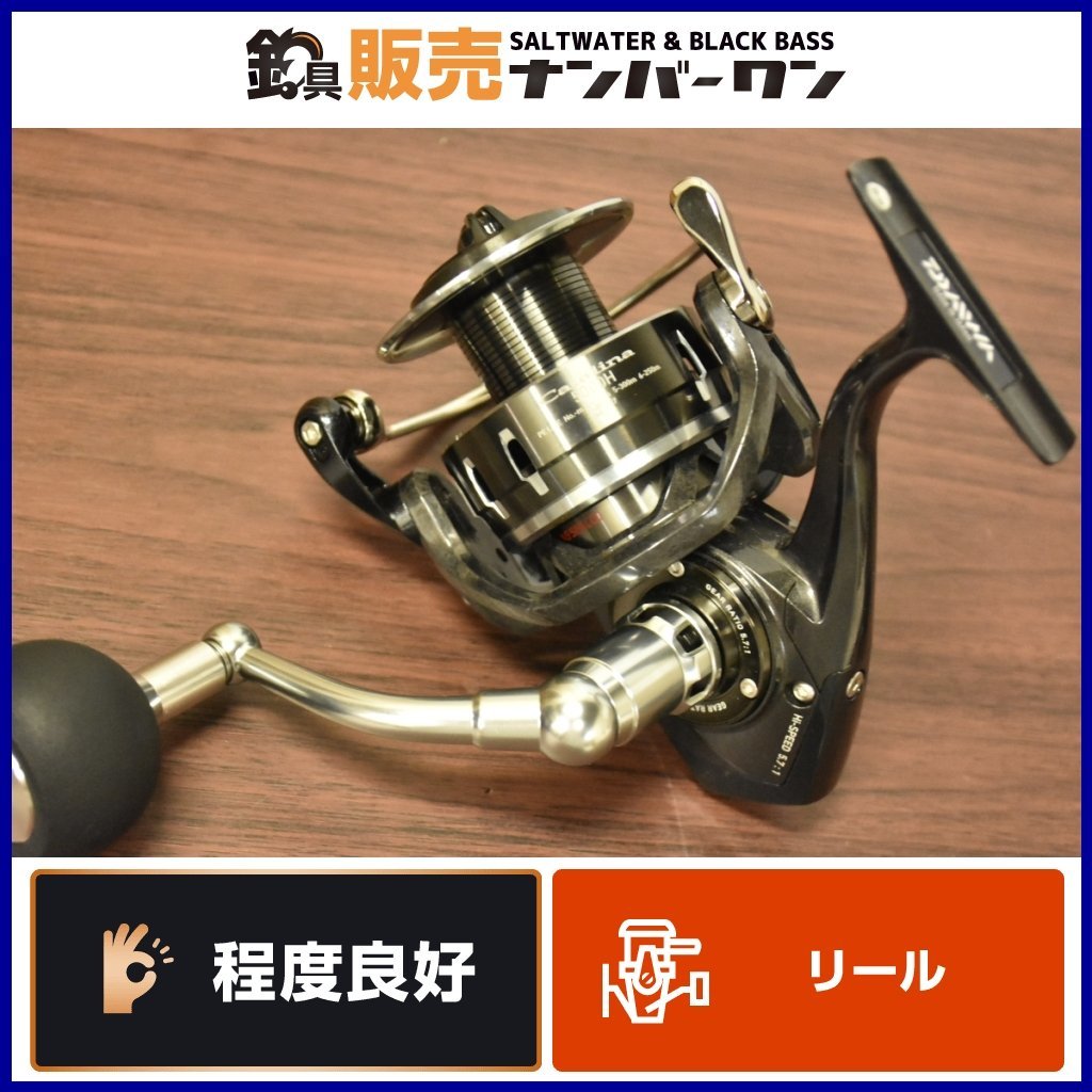 超美品の Daiwa(ダイワ)16キャタリナ 5000 SOMハンドル、替スプール付