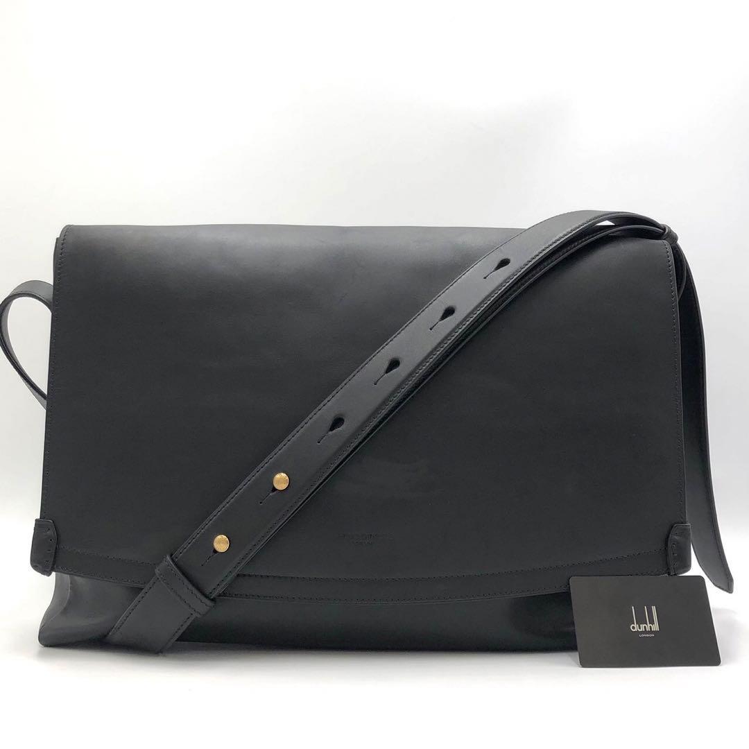 GN6041//フランス製*ダンヒル/dunhill*レザーセカンドバッグ/クラッチ