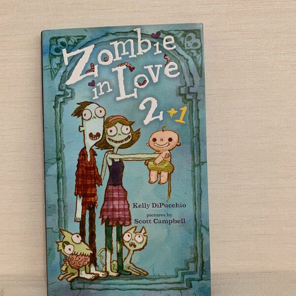 英語　洋書　絵本　Zombie in love 2+1 ゾンビ　Scott