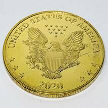 A86 外国硬貨 米国大統領 バイデン 貿易銀 海外古銭 コレクションコイン 貨幣 記念メダル　重さ約24.40g_画像2