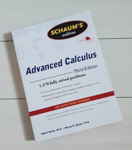 洋書 Schaum's Outlines Advanced Calculus 微積分