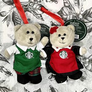  hard-to-find Europe limitation Starbucks be Alice ta ornament pair 