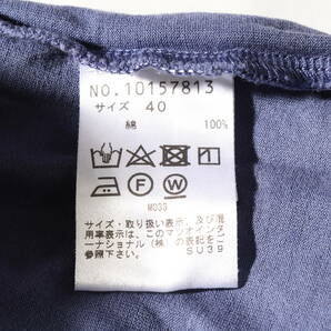 ☆sensounico センソユニコ YSM 半袖 カットソー Tシャツ 40サイズ 綿100％ トップス YS-6-109の画像9