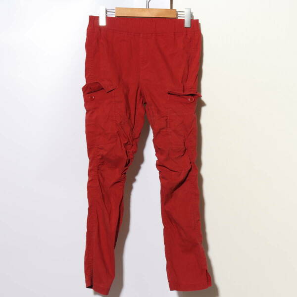 ☆sensounico センソユニコ 長ズボン ロングパンツ パンツ 赤 綿 38サイズ SE-6-325