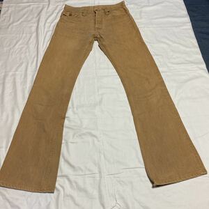 M4 SKULL JEANS フレアジーンズ　MUSTANG サイズ29表記　日本製