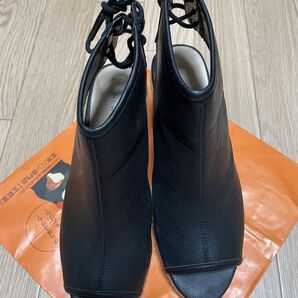 R&E 購入編み上げウエッジサンダル