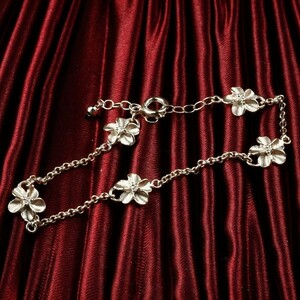  Hawaiian jewelry bracele platinum diamond flower pt900 diamond free shipping sale SALE