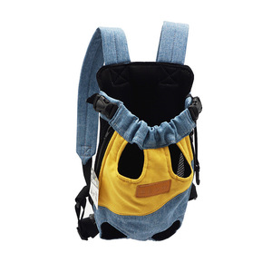  pet sling bag M cat dog ... string medium sized dog small size dog back position baby carrier sling for pets rucksack mesh attaching and detaching easily walk carry bag 
