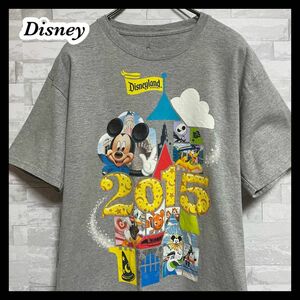 【Disney】ディズニー　ミッキーマウス　メンズ半袖tシャツ　Mサイズ　ディズニーランド　ユニセックス　ディズニーキャラクター