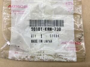 残4 ホンダ 純正品 VFR1200F CRF250R ME10 カウルボルト シュラウドボルト 5X9 90101-KRN-730 No.1