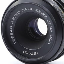 ＜良品＞ Carl Zeiss Jena Tessar 50mm F2.8 M42マウント_画像3