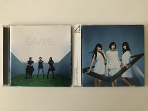 B15683　CD（中古）GAME+トライアングル　Perfume　2枚セット　　