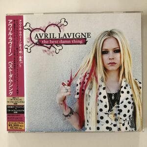 B16166　CD（中古）国内盤　ベスト・ダム・シング　アヴリル・ラヴィーン　帯つき　美品