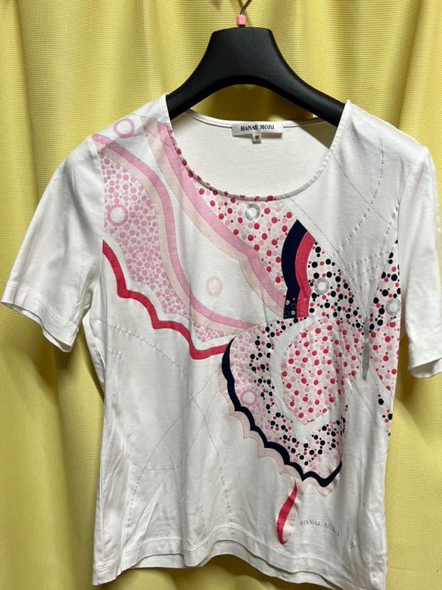 192189 HANAE MORI ハナエ モリ 花柄トップス カットソー-