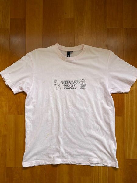 SILAS サイラス　Tシャツ　メンズ　薄ピンク