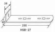 トラック 用品 パーツ│ステー HSB-27 バスマーカーステー│シャルマン 直送品_画像1