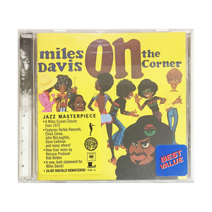 洋楽 CD マイルス デイビス オン ザ コーナー MILES DAVIS On The Corner ジャズ 名盤 エレクトリック マイルス 電子楽器 フリージャズ