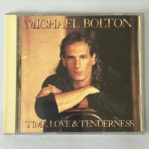 ★★ 激レア ★★ MICHAEL BOLTON TIME, LOVE & TENDERNESS　★★マイケルボルトン　CDアルバム　★★ HD-137