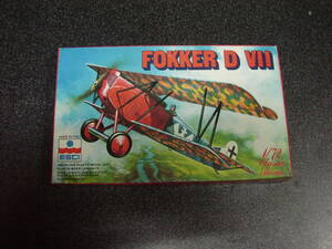 ESCI　1/72　FOKKER D Ⅶ 　プラモデル