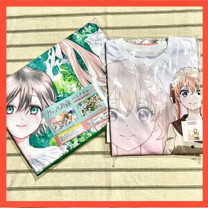 【匿名発送、未開封】カッコウの許嫁　Tシャツ（天野エリカ）・バスタオル（緑）