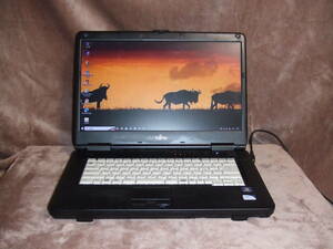 ◆ 富士通 LIFEBOOK A540/C 　Windos10(認証済)　Nicrosoft Office 2003 （認証済）インストール済み 　ジャンク 