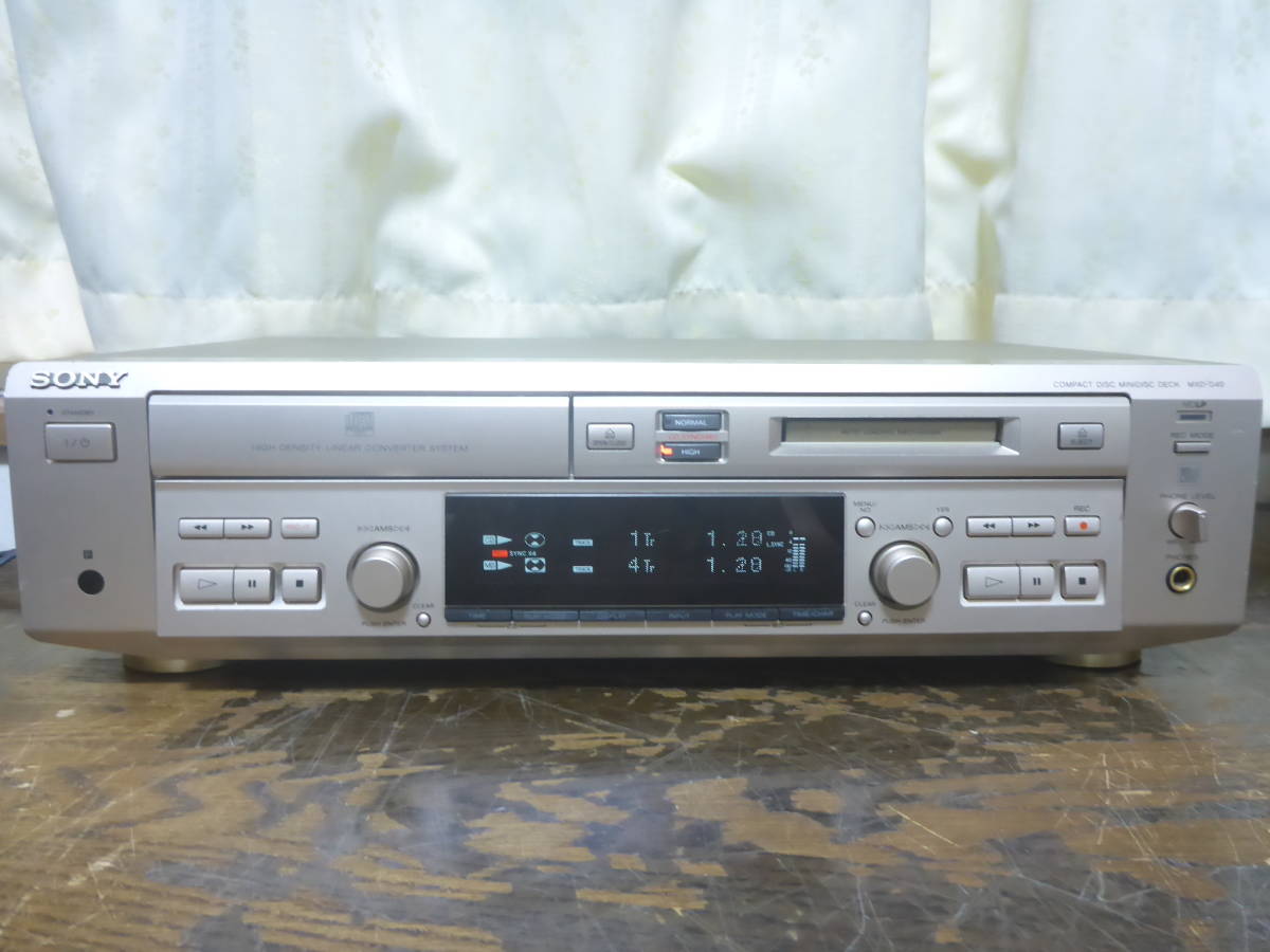ヤフオク! -「sony mxd-d40」の落札相場・落札価格