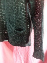ＵＳＥＤ Ungrid セーター フリーサイズ 黒色_画像4