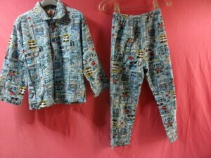 USED Kids Stitch pyjamas top and bottom set size 130 sax series 