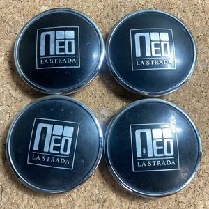 ★即決 送料無料★ N022 NEO LA STRADA センターキャップ 68mm 4個セット 汎用　社外