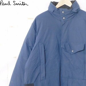 ポールスミスジーンズPaul Smith JEANS■ダウンジャケット ナイロンジャケット マウンテンジャケット■L■ネイビー ※NK3523077