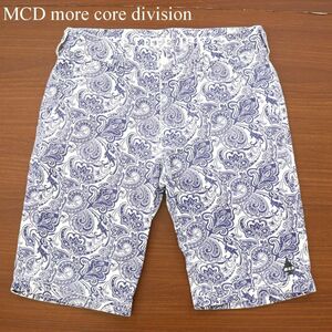 MCD more core division エムシーディー 春夏 エスニック柄 総柄★ ハーフ ショート パンツ Sz.XXL　メンズ ネイビー 大きい　C2B02278_6#P