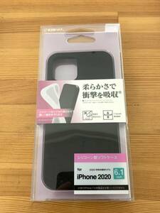 ラスタバナナ RastaBanana 5768IP061SI iPhone 12 iPhone 12 Pro 用 シリコンケース BK iPhone ケース ブラック