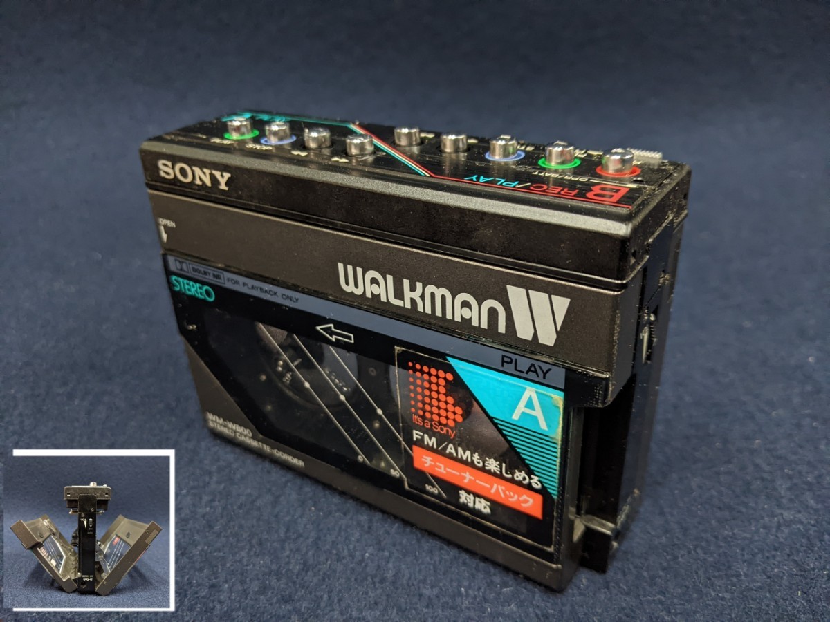 SONY ウォークマン WM-W800 美品 動作未確認 ソニー カセット
