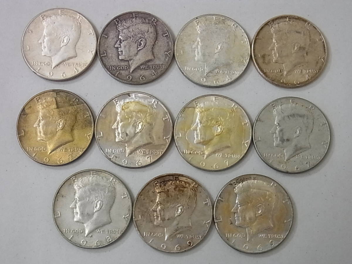 ヤフオク! -「ケネディ コイン 1964」の落札相場・落札価格