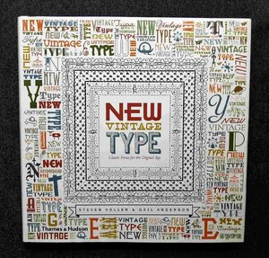 New Vintage Type 洋書 フォント/レタリング デザイン ポール・ランド/ハーブ・ルバーリン/ Neville Brody/Jonathan Barnbrook タイプ書体