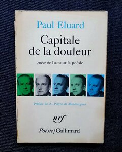 ポール・エリュアール 1966年 洋書 Paul Eluard Capitale de la douleur シュルレアリスム