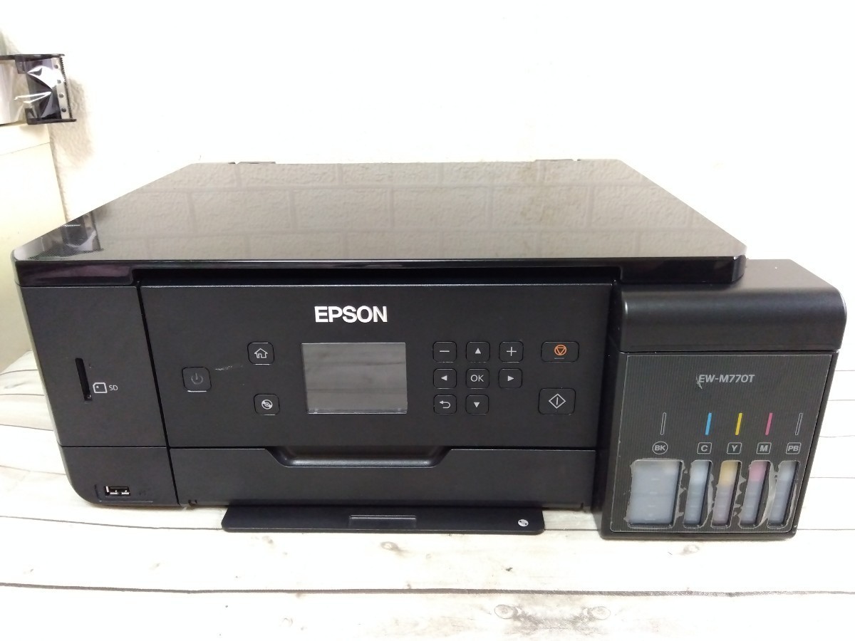 EPSON EW-M770T エコタンク搭載 複合機 プリンター ジャンク扱い-