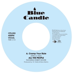 【新品/新宿ALTA】All The People / Robert Moore/Cramp Your Style / Cramp Your Style: (Conomark & Hong Kong Edit) (7インチ)(OTS203)