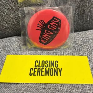 King Gnu CLOSING CEREMONY FC限定ガチャ 缶バッジ
