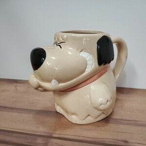  KenKen mug chikichiki machine . race Showa Retro 