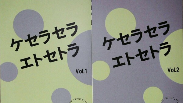 同人誌（ローゾロ）小説 再録集 ケセラセラ エトセトラ 2冊 （etc.）ハル ロー×ゾロ