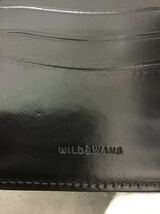 20230621【WILD SWANS】ワイルドスワンズ GROUNDER グラウンダー 2つ折り財布 レザー ブラック_画像4