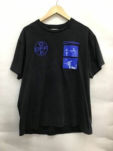 20230607【off-white】オフホワイト 半袖Tシャツ XS コットン omaa038f191