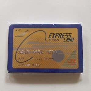 JR東海☆エクスプレスカード風?プレスタオル☆ノベルティ☆レア☆