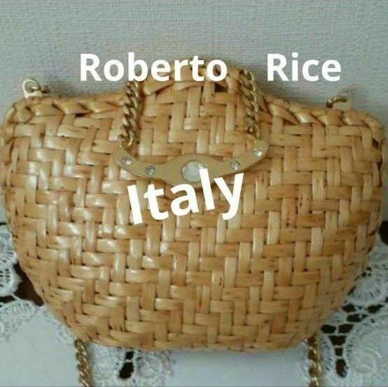 2wayかごバッグ【イタリア製】 Roberto Rice