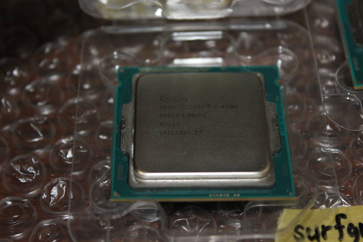 動作確認済み(Cinebench)】合計5個Core i7-4790:2個i7-4790K:1個i7